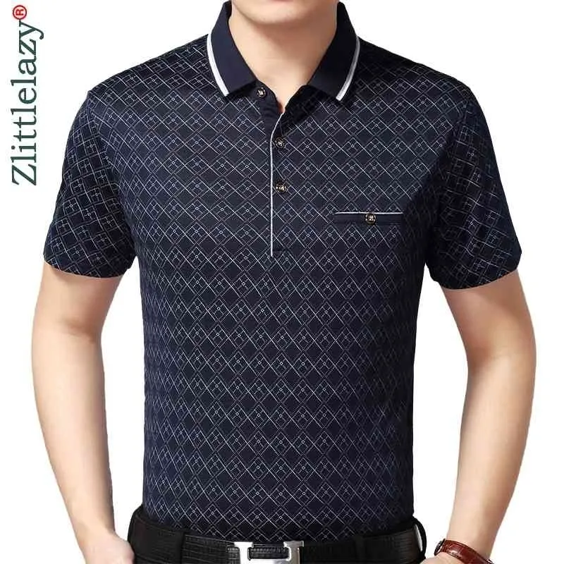 Real Pocket Bodybuilding Short Sleeve Polo Shirt Men Argyle Polos Summer Pol Tee Shirts Mens Dress Poloshirt Jersey 7198 210401