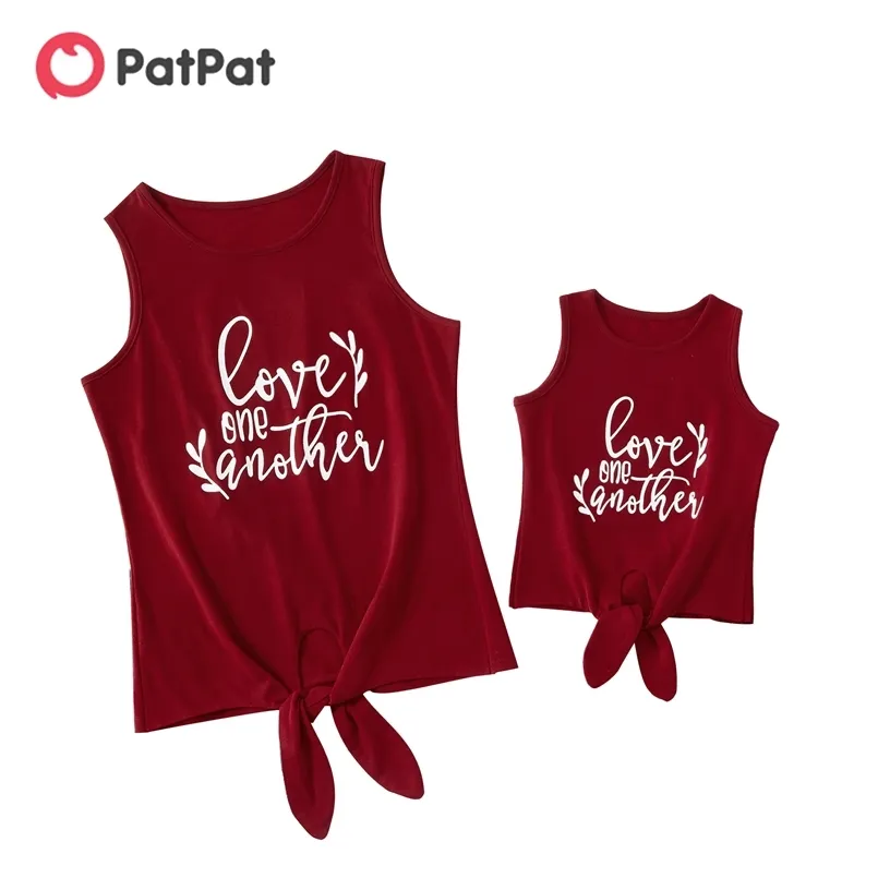 Vinho Vermelho Vinho Vermelho View Tank Tank to tops para mamãe e eu 210528