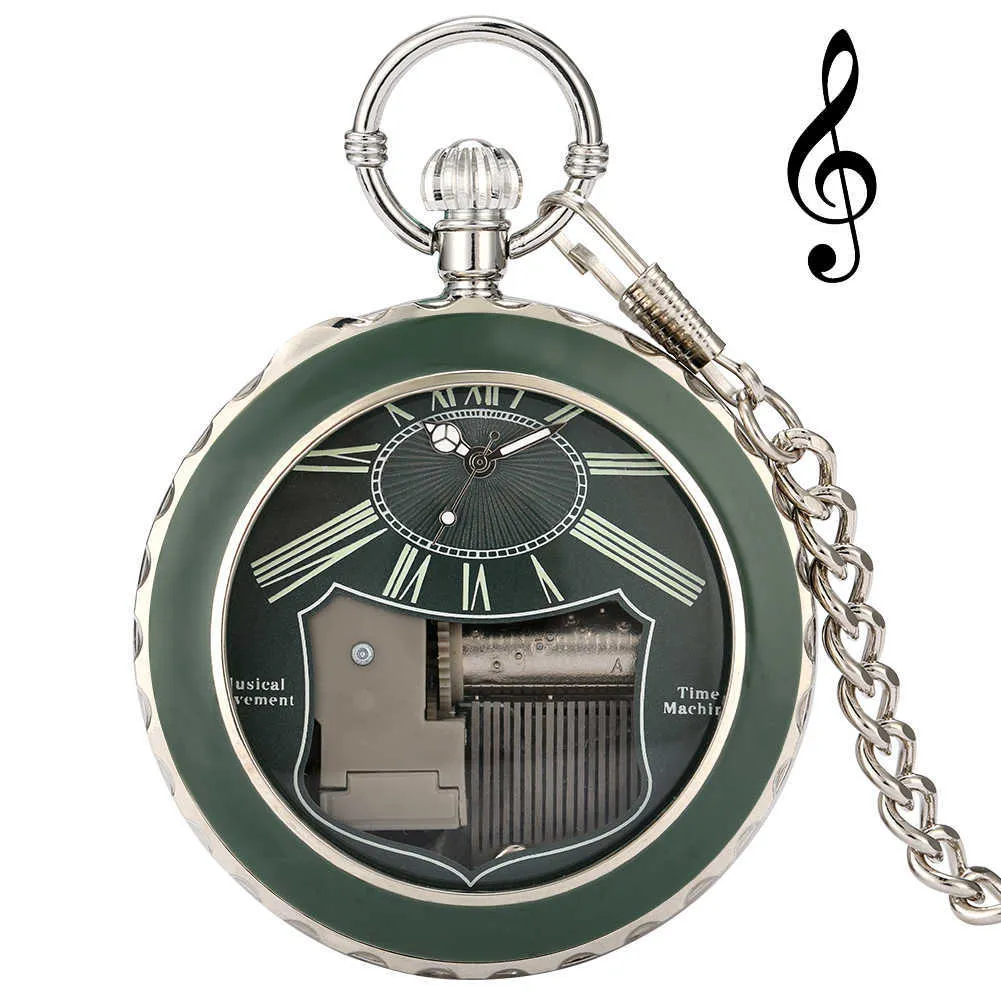 Vintage Swan Lake Melody Transparent Glass Vintage Musical Pocket Watch Antique Quartz Timepiece For Music Lovers Perfect Gift 211013 From Sunnyroom 13.3 DHgate.Com