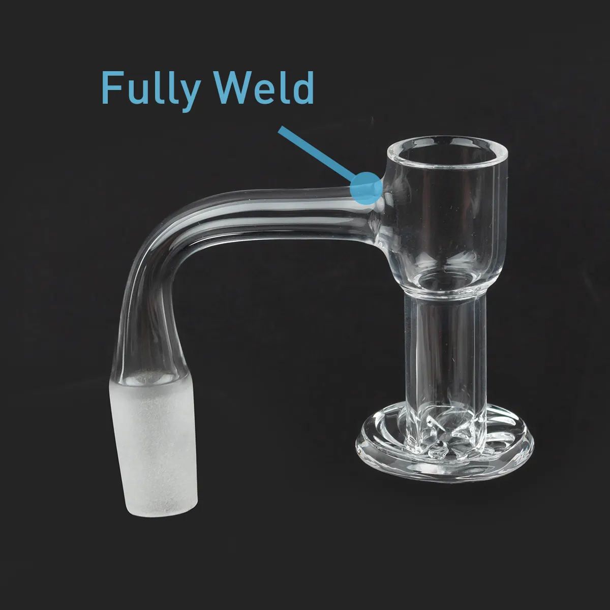 Full Weld Beveled Edge Terp Slurpers Blender Quartz Banger Smoking Hookahs 10mm 14mm 18mm 20mmOD Nails For Glass Bongs