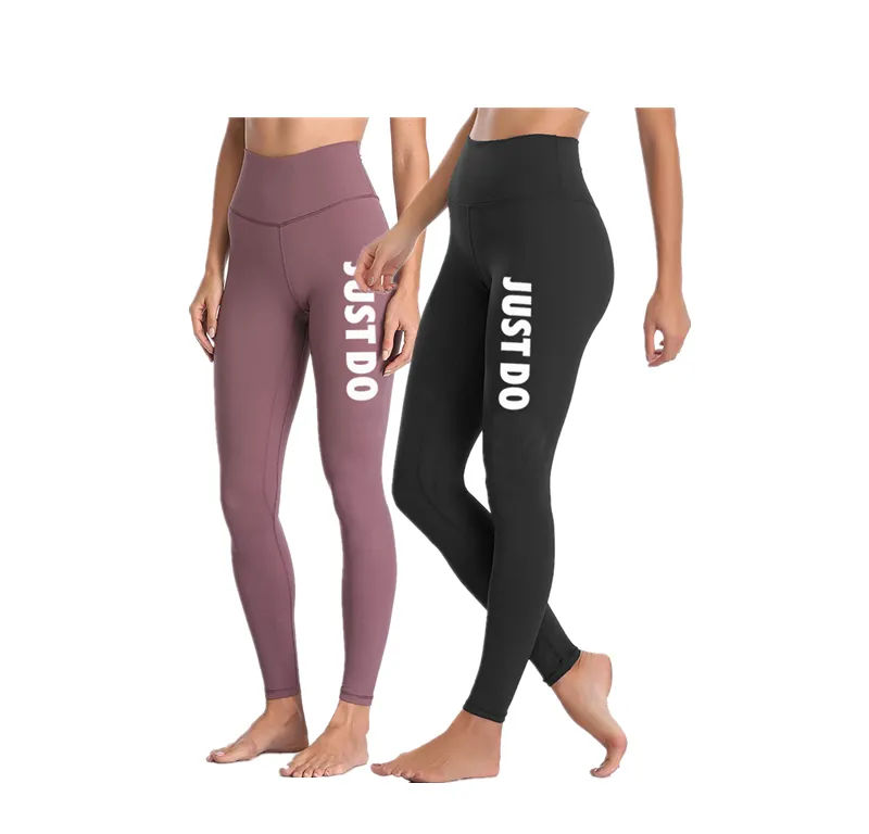 Women Legging Sports Pants Sheer Yoga Pants Solid Color High Waist