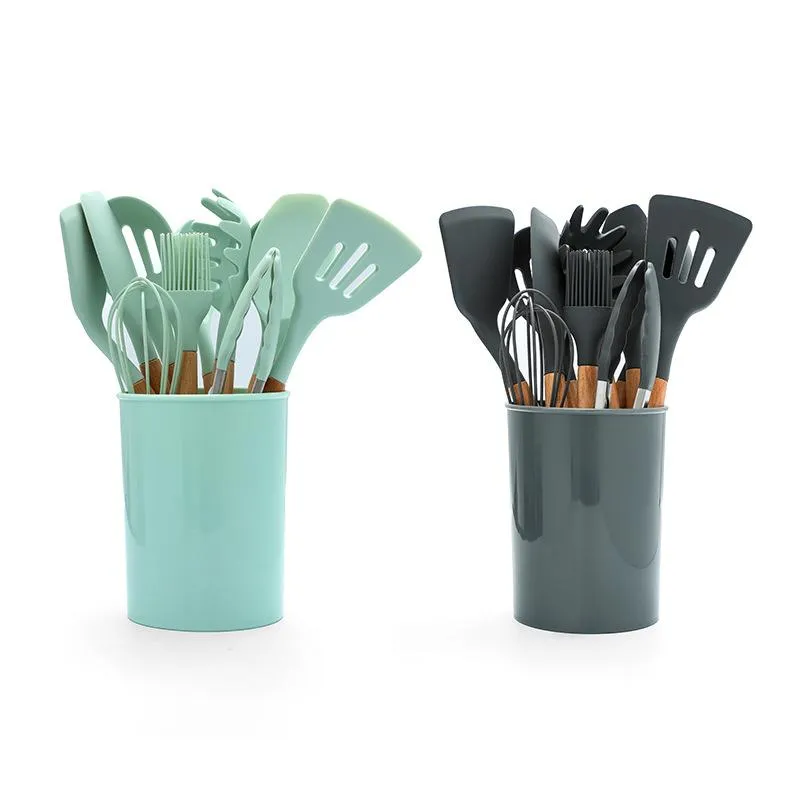 Silicone Spatulas Set   Heat Resistant Non Stick... 