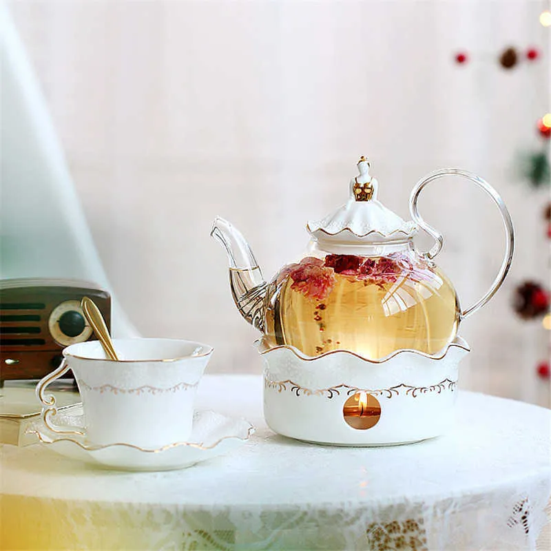 Ceramic Tea Warmer Portable Creative Teapot Warmer Tea Warming Tool