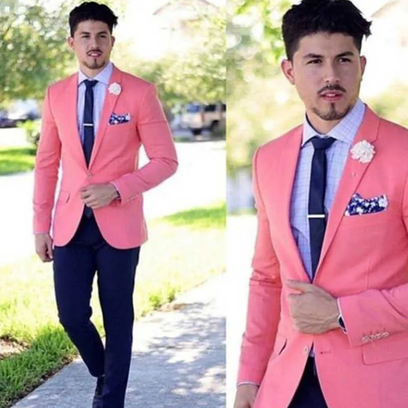 Peach and blue outfit shop