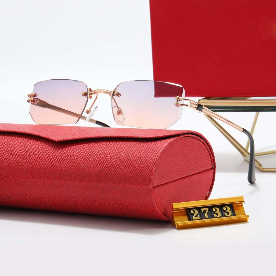 Lentes de metal top de moda