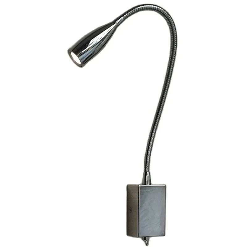 Flexible Arm Gooseneck Wall Light With LED And Built In Driver For