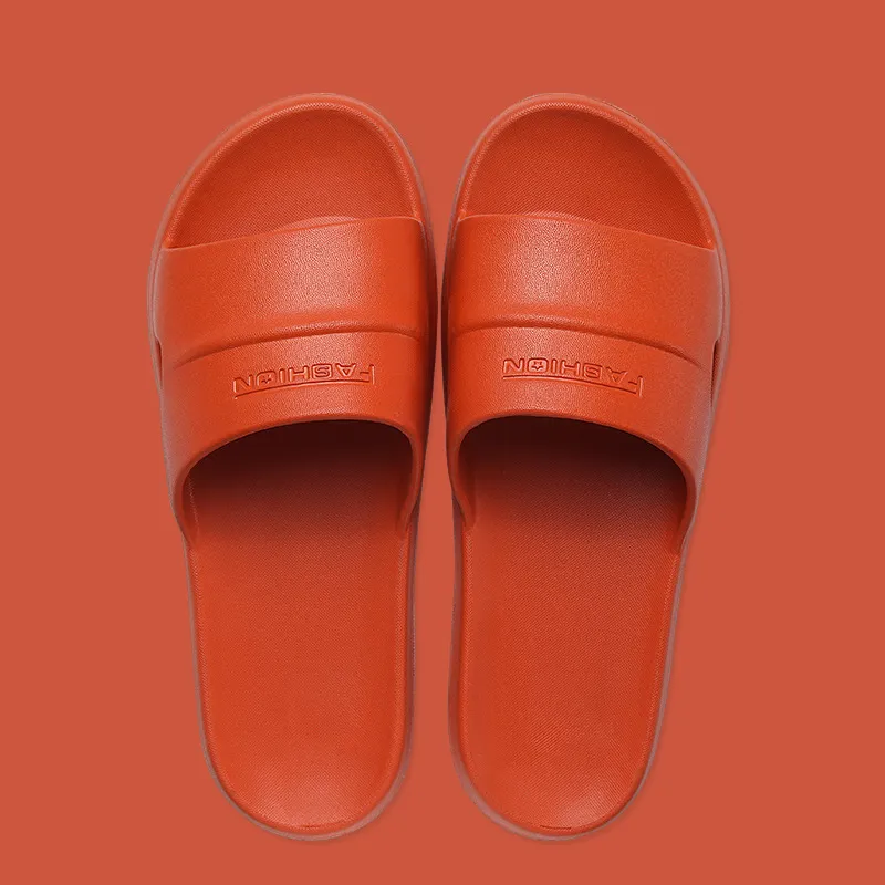 Summer Home Slippers Ultra-Thin Ultra-Light Soft-Bottom Bath Slides Bathroom Swimming Pool Non-Slip Home Shows