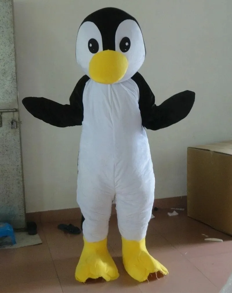 Sahne Performansı Penguen Maskot Kostüm Cadılar Bayramı Noel Fantezi Parti Karikatür Karakter Kıyafet Takım Elbise Yetişkin Kadın Erkek Elbise Karnaval Unisex Yetişkinler