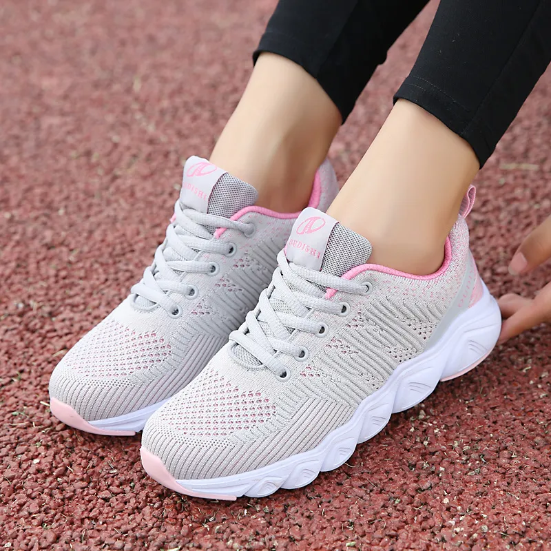 aaa+ quality Womens Sports Running Shoes breathable soft bottom casual ladies female students