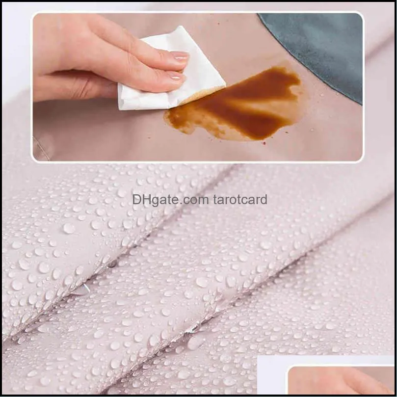 Hand Rubbing Apron Waterproof Oil-proof Sling Cartoon PVC Antifouling Stylish Simplicity Large Storage Pocket European Fashion