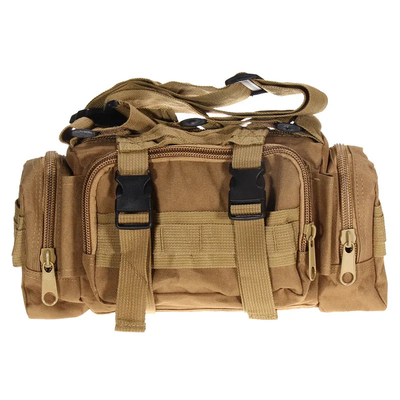 Bolsa táctica para exteriores, mochila Molle militar, impermeable, Oxford, Camping, senderismo, escalada, riñonera, bolso de hombro de viaje, paquete wk621