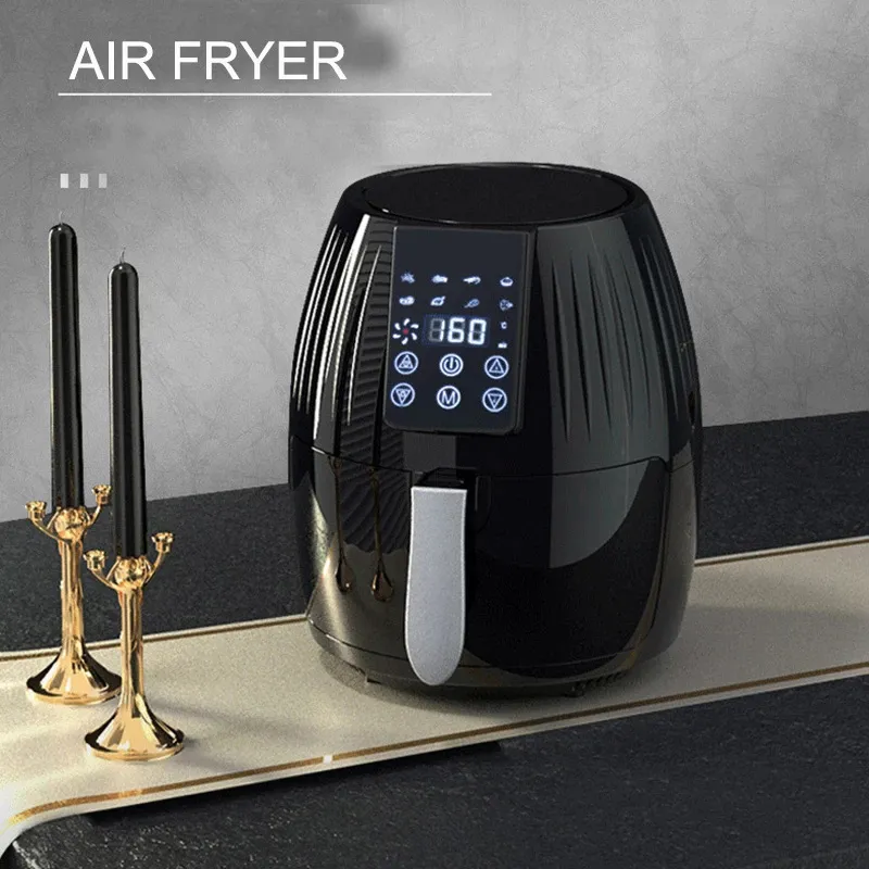 1pc Air Fryer With Intelligent Cooking Program 6l Capacity Large Air Fryer  Oven, Large Capacity Multi-functional Electric Fryer, Household Mechanical  Control Multi-functional Air Fryer, Kitchen Tool