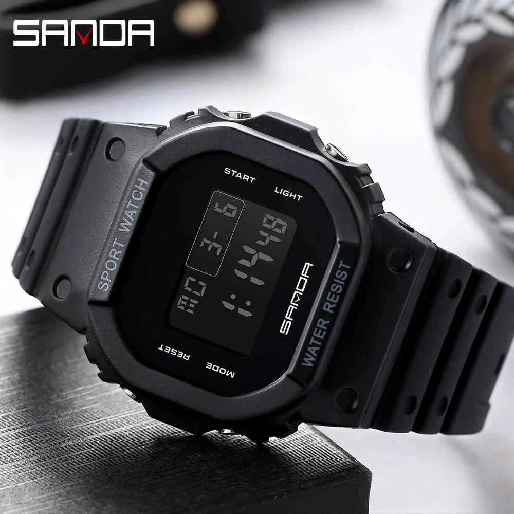 G stil digitala klockor män kvinna militär ledd digital klocka dyk 50m mode utomhus sport armbandsur klocka relogio masculino x0524