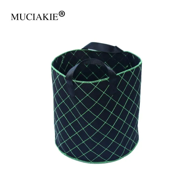 Planters POTS MUCIAKIE 1PC 1-10 gallon Garden Plant Grow Bag Vegetabiliska blomma Planter Eco-vänliga