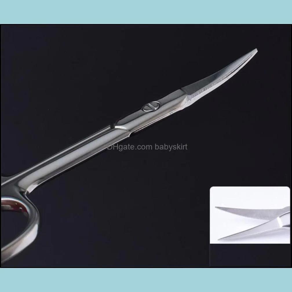 Stainless Steel Straight Beauty Scissors Eyebrow Scissor Facial Hair, Manicure, Nail, Moustache, Eyelash, Nose, Ear, Cuticle and Dry Skin Grooming