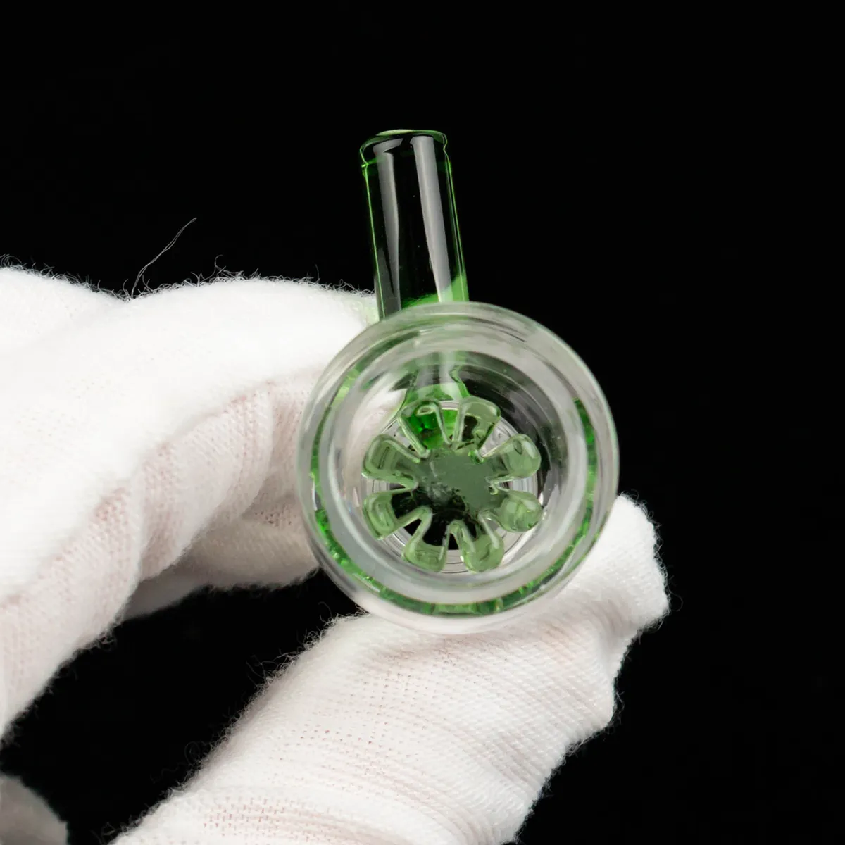 Accessoires pour fumer Bol en verre mâle de 14 mm 18 mm avec filtre de flocon de neige de fleur pour banger à quartz Bongs d'eau plate-forme dab