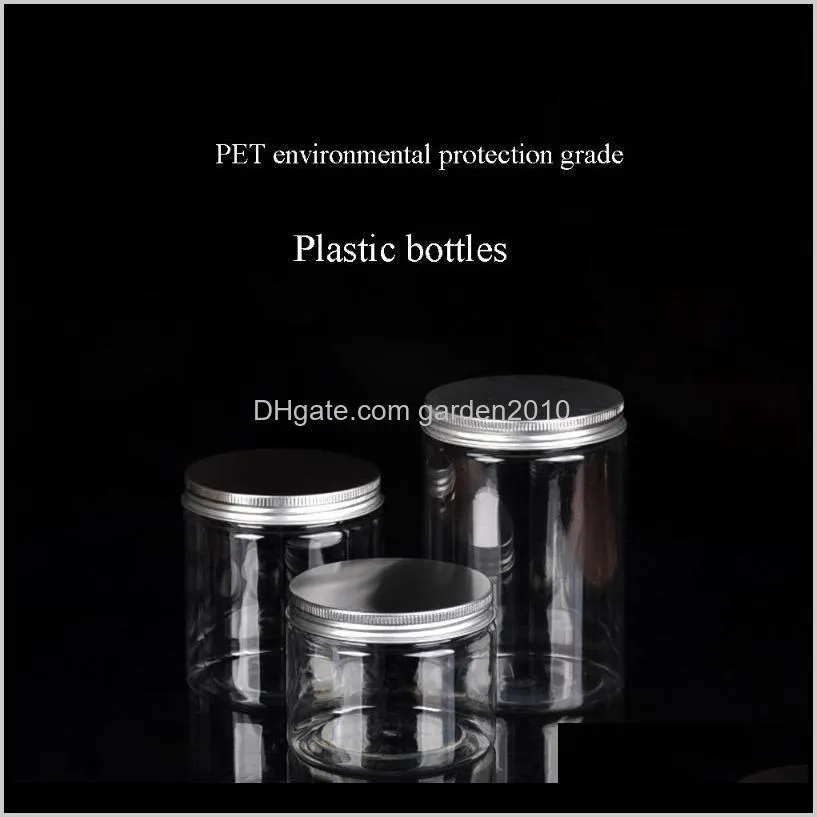 30/50/60/80/100/120/250/500ml refillable bottle with lid eco-friendly cosmetic container transparent plastic empty travel bottle