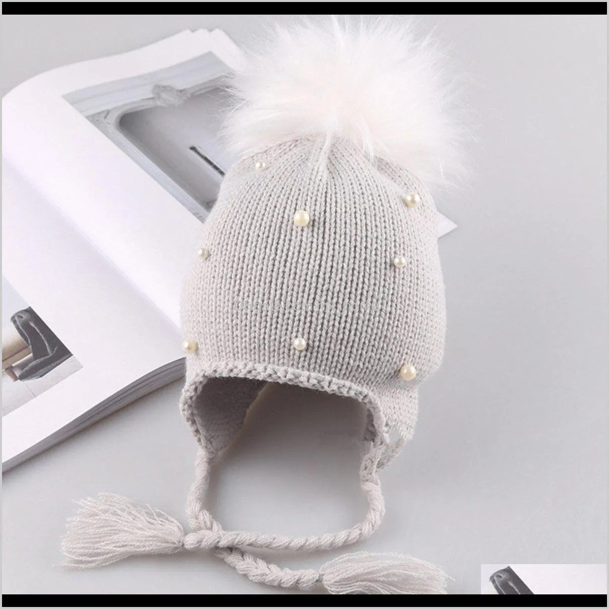 unisex infant hat winter warm knitted ball crochet knit hat beanie cap child crochet winter warm knit hat