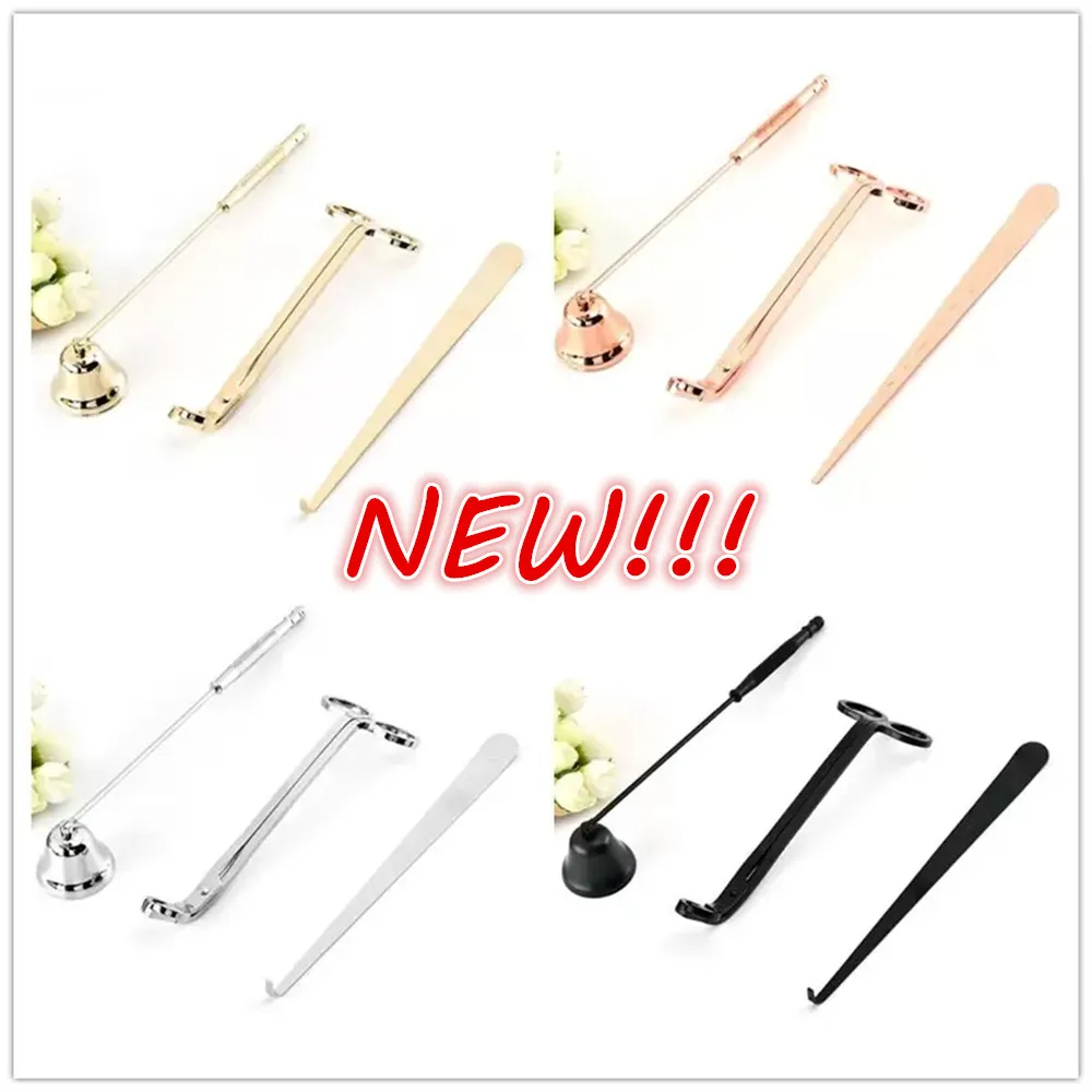 NIEUWE!!! Candle Accessoire Set 3 stks / partij Schaar Candle Tool Kit Kaarsen Snuffer Trimmer Haak Party Gift voor Geurende Liefhebbers