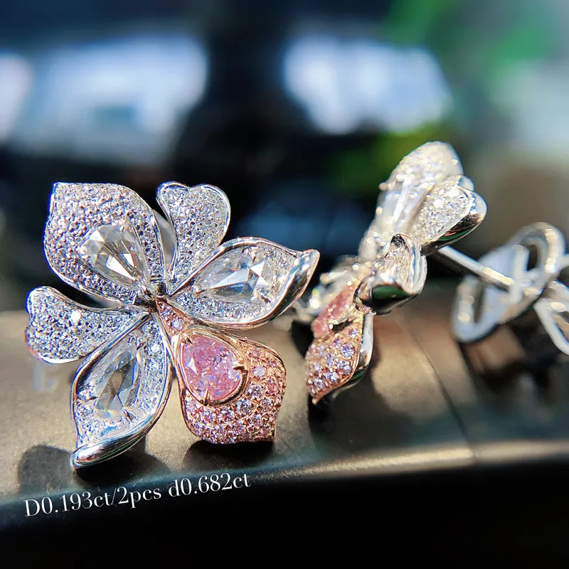 Argyle pink deals diamond earrings