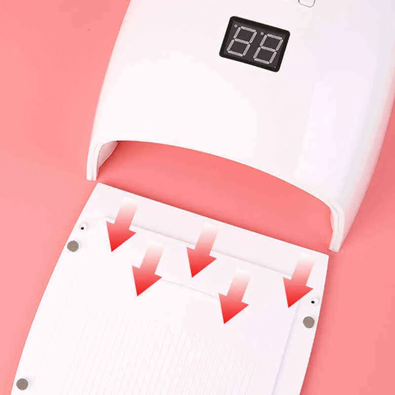 Professional Rechargeable LED Gel Nail Lamp Argos With Handle For