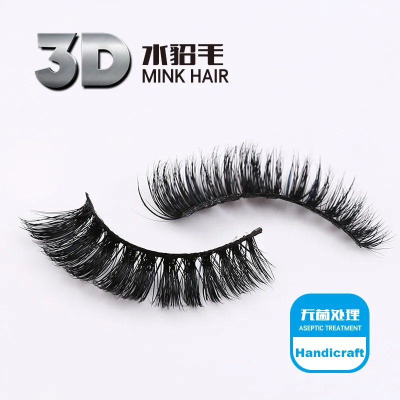 3D Mink Eyelashes Long Natural Olho Eye Extensão Falso Falso Grosso Misturado Individual Makeup Tools Beauty Lashes Mais Novos