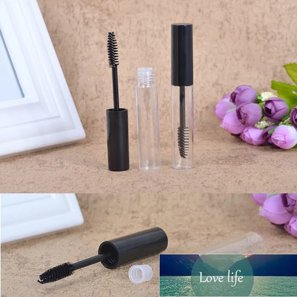 10 ml leere Mascara-Röhre mit Wimpernstab, Cremebehälter-Flascheneinsatz