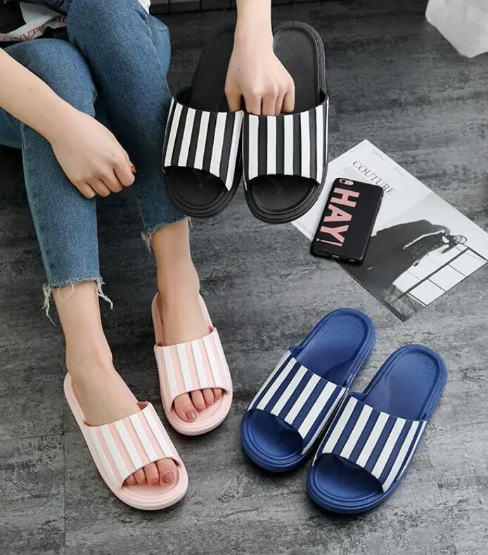 2021 Women Slippers High Heels Embroidery Sandal Floral Brocade Slipper Flip Flops Striped Beach Causal Sandals 22