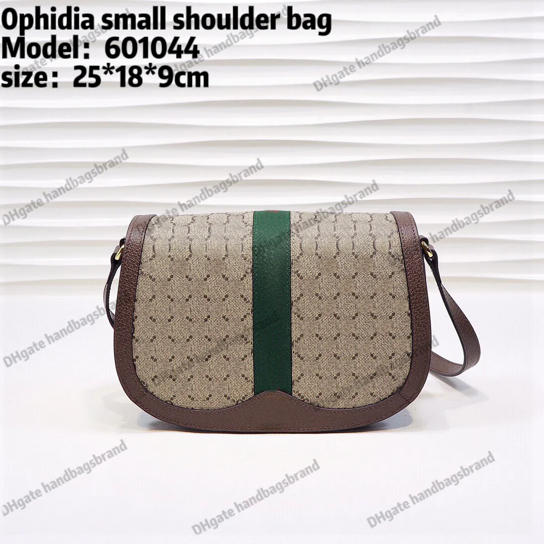 2021 lyxiga designers axelväska Italien Ophidia Messenger-väska Modeväskor Vintage högkvalitativa axelväskor klassisk crossbody-väska gratis leverans 601044