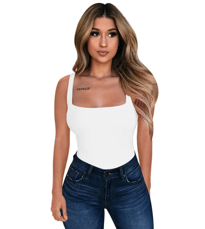 Summer Body Top Basic Sleeveless Rompers Womens... From Mu03, $9.04 ...