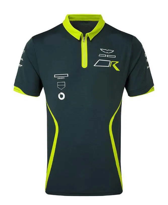 racing suit polo shirt Williams lapel short sleeve Tshirt polyester quickdrying can be customized7101026