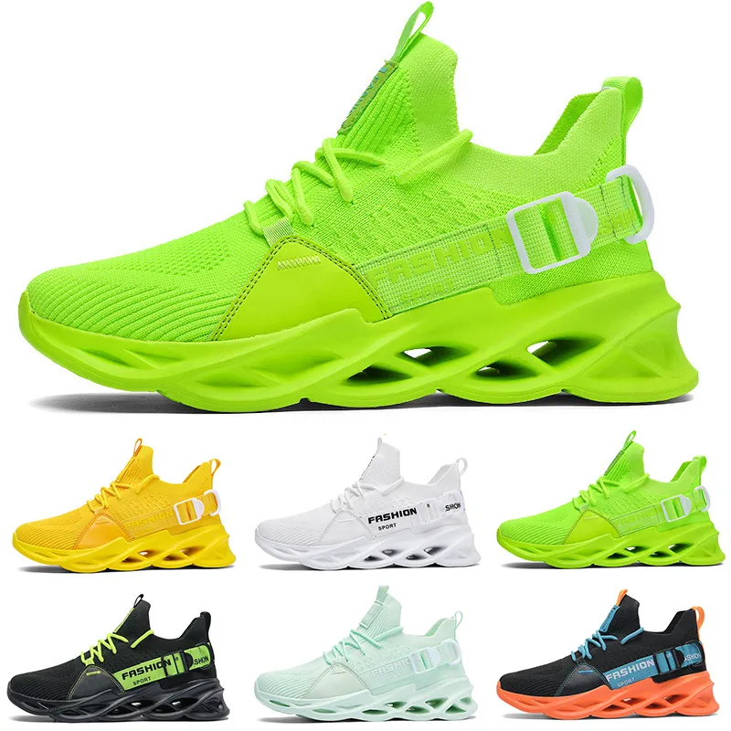 GAI GAI GAI Sconto Uomo Donna Scarpe da corsa Nero Bianco Verde Volt Giallo Arancione Traspirante Moda uomo Scarpe da ginnastica Sport all'aria aperta Sneakers 39-46