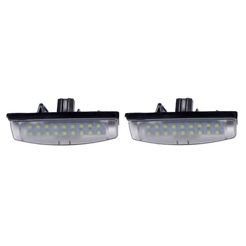 1 paio di luci targa a LED per Toyota Camry/Aurion Avensis Verso Echo Prius per MITSUBISHI Grandis Colt plus auto