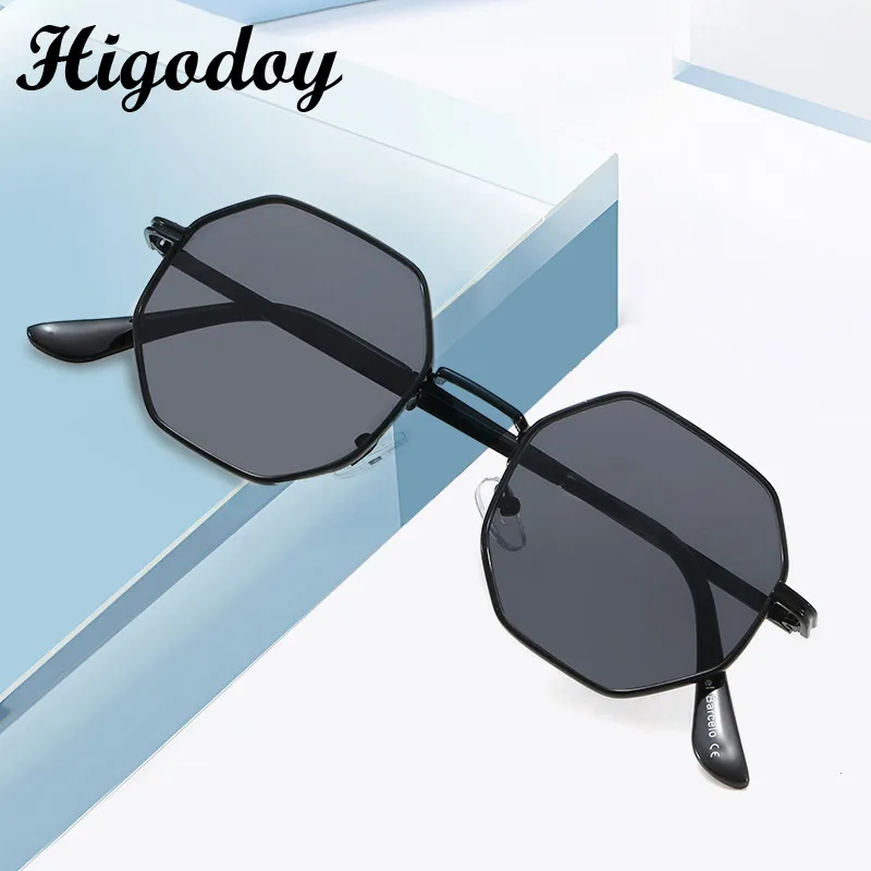 Mens High End Sunglasses Vintage Octagon Glasses Frames