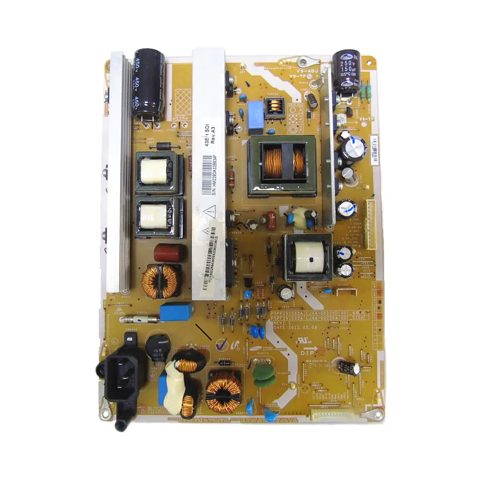 3D43A5000I / 42A3700ID用のオリジナルLCDモニター電源LED TVボード部品ユニットPCB PSPF251502A LJ44-00229D