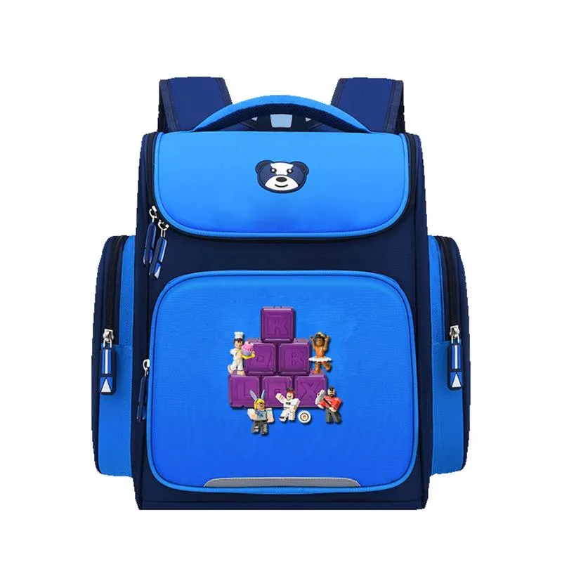 Bolloxing mochila impermeável 2021 crianças sacos de escola meninos meninas saco de estudante primário desenho animado