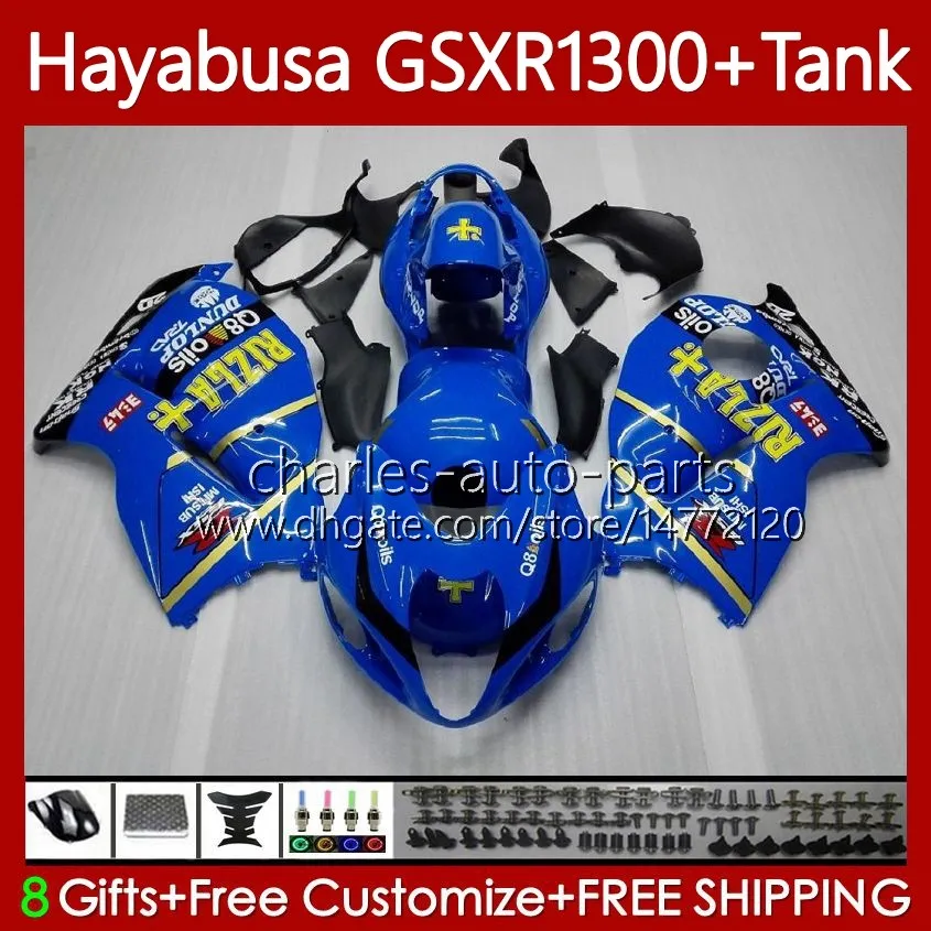 1300CC Hayabusa для Suzuki GSX-R1300 GSXR-1300 GSXR 1300 CC 74NO.35 GSXR1300 1996 1997 1998 1999 2000 2001 GSX R1300 2002 2003 2004 2005 2006 2007 2007 2007 Factory Blue