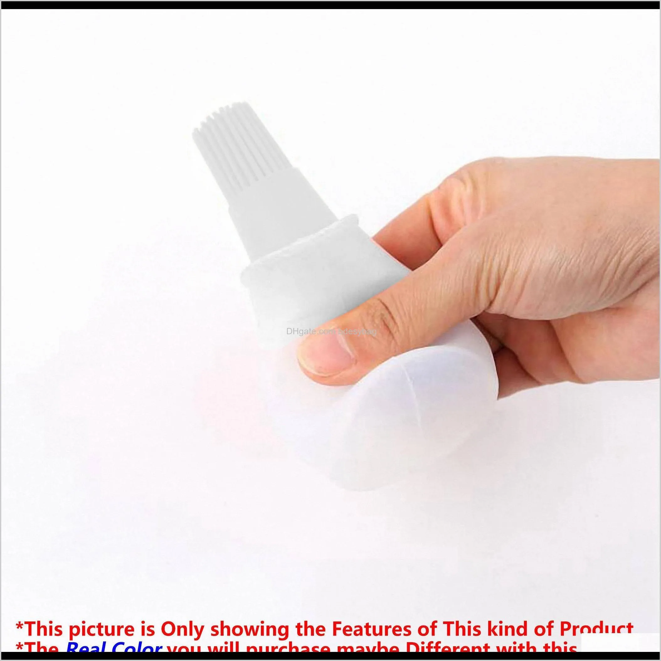 kinds silicone pastry brush basting baking cake tool utensil with 75ml oil bottle