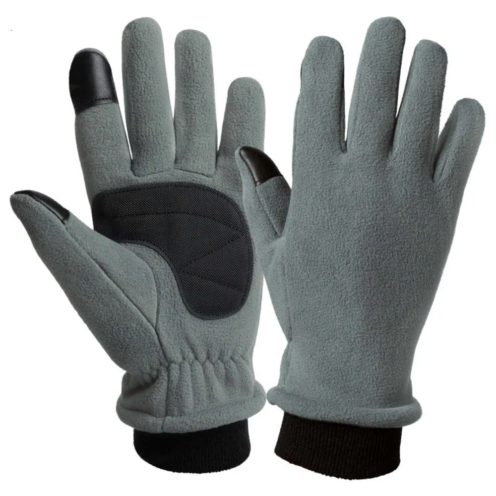 Ozer Ozero Otoño otoño invierno al aire libre a prueba de viento Fleece guantes para hombres y