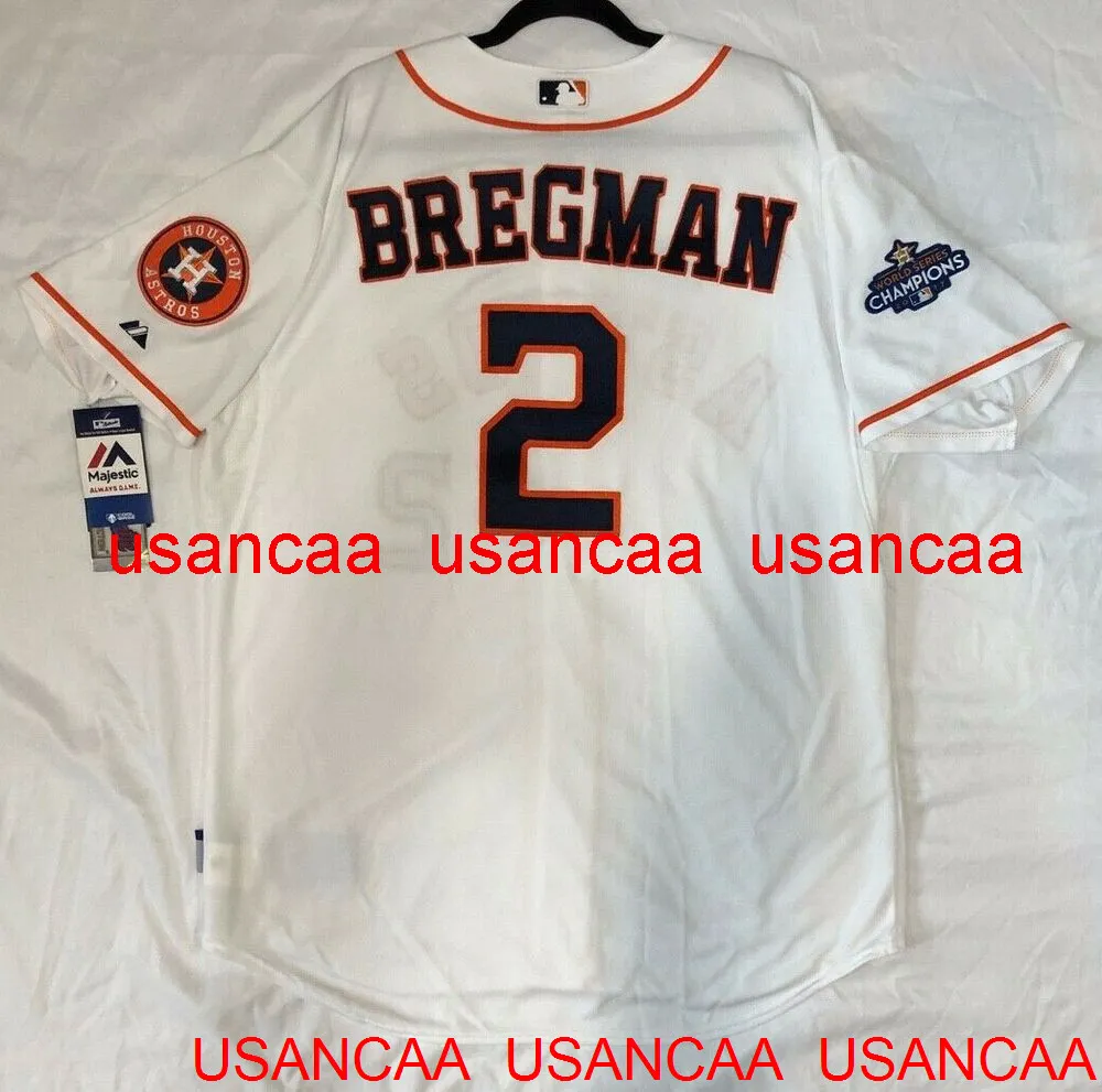 Costura Alex Bregman Cool Base Jersey REMBAÇÃO JERSEYS MENINAS Mulheres jovens beisebol xs-5xl 6xl