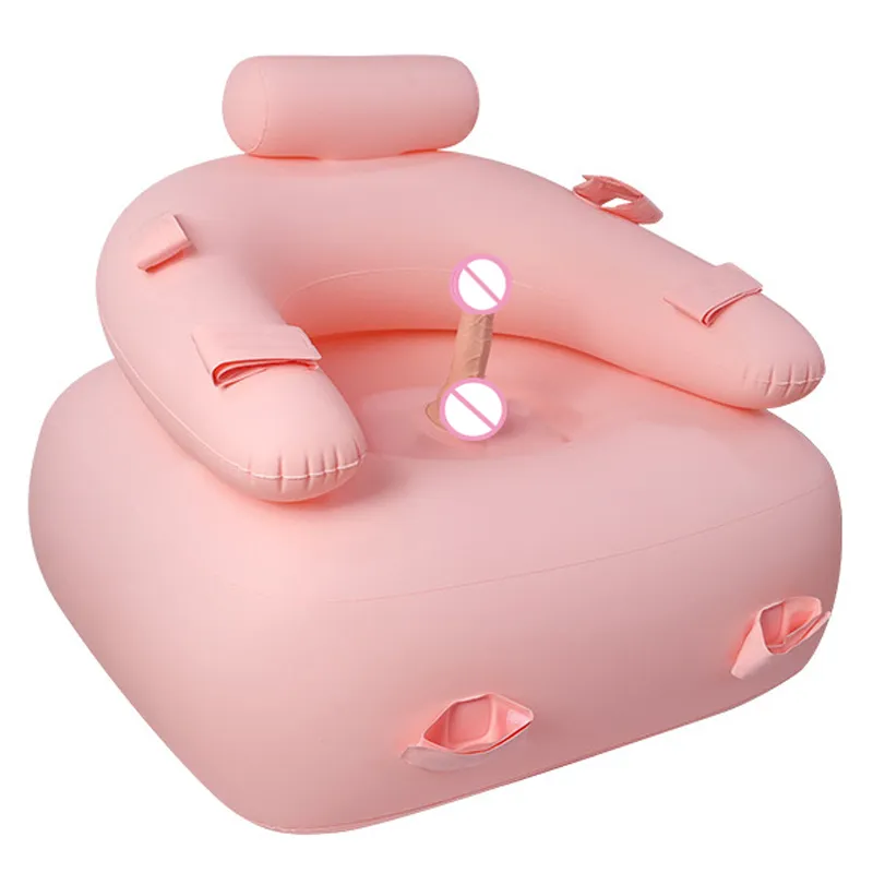Inflatable Vibrating Inflatable Sofa Chair With Dildo... From Sexvibrators,  $47.06