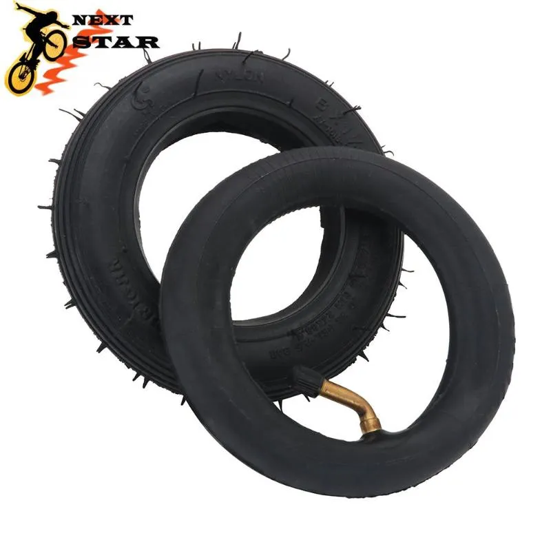6x1 1/4 Tyre 6 Inch Pneumatic Tire Motorcycle Scooter Inflation Wheel