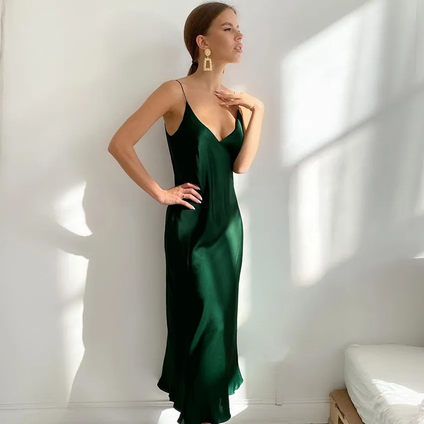 Spring Summer Satin Bridesmaid Dress Womens... From Bai03, $20.25 In Bulk |  DHgate.Com
