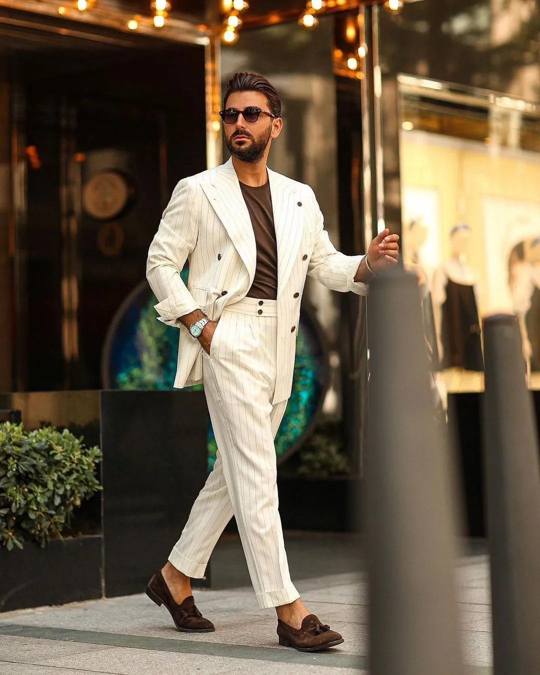 ivory dress pants men's Men's Ivory White Tuxedo Pants, 35 XLong, Slim Fit