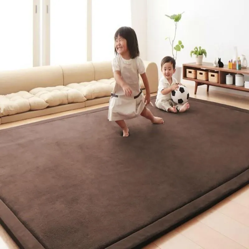 Carpet Cushions 2cm Thick Japanese Tatami Carpet Cushion Coral