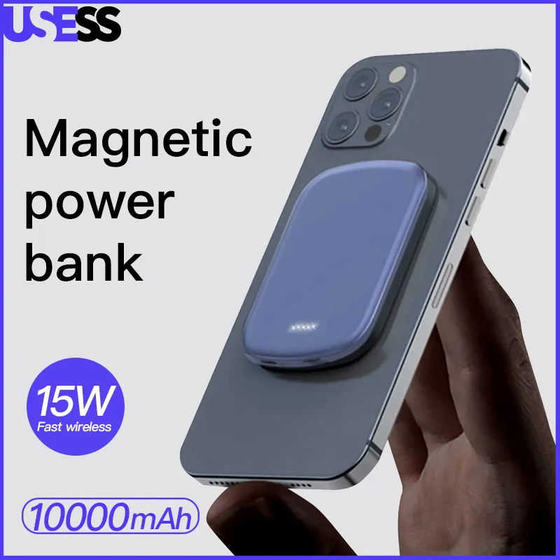 10000mAh Magsafe Power Bank Batteria Ausiliaria Esterna IPhone 12 Xiaomi  Magsafing Powerbank Caricabatterie Wireless Magnetico Da 16,79 €