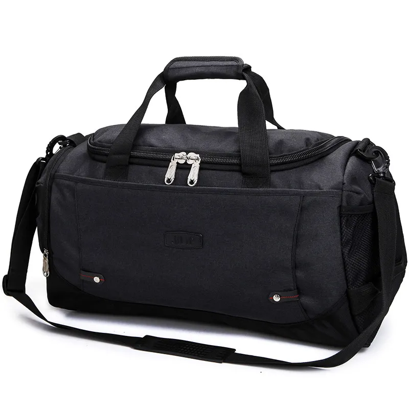 2pcs Duffel Bags 36-55L Women Men Unisex Nylon Large Capacity Long Rectangle Sport Travel Luggage Bag