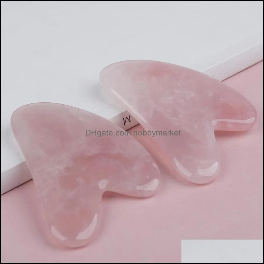 Lift Gua Sha Massage for Scraping Face and Body Gouache Scraper Designer Massager Jade Stone Skincare Guasha Relax Detox Slim Tool