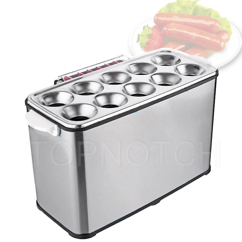 Kommersiell Baked Egg Sausage Maker Hot Dog Machine Eggs Roll Maskiner 110V 220V