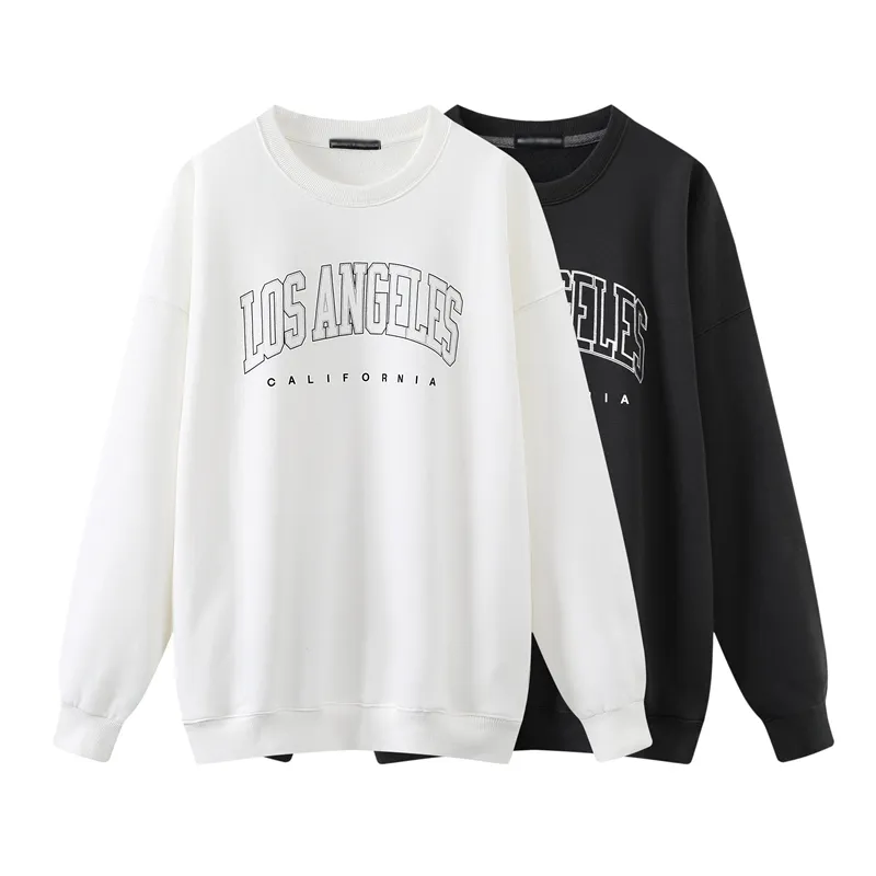 Oversize girls loose cotton sweatshirts autumn fashion ladies soft streetwear pullovers casual female cute sweatshirt women 210427